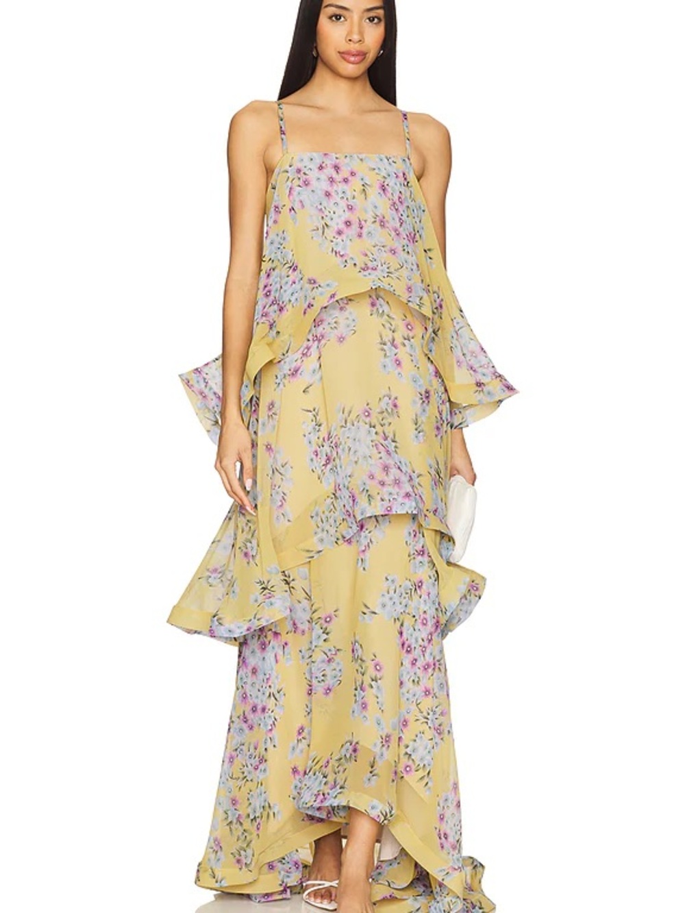 REVOLVE Armani Maxi Dress in Yellow Floral
ELLIATT
